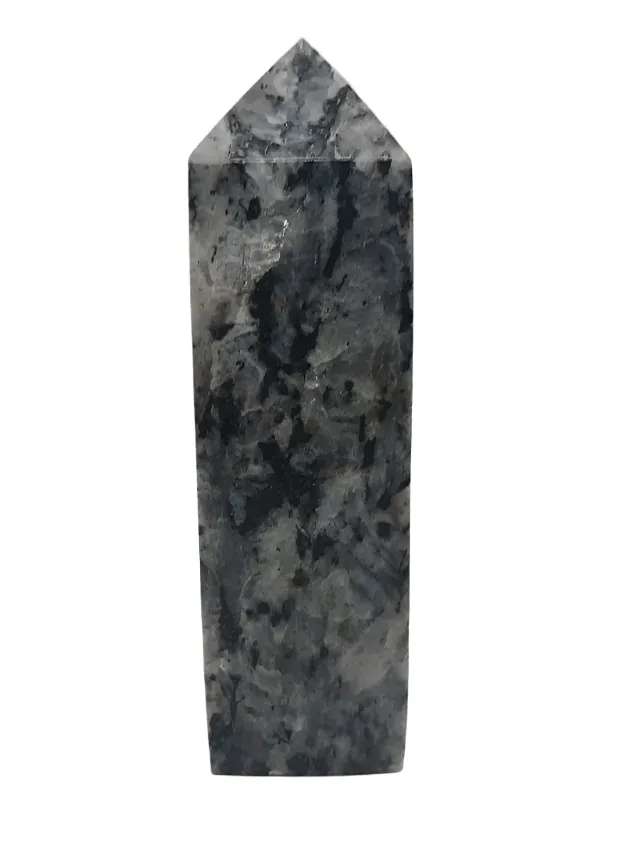 191G Larvikite Crystal Tower