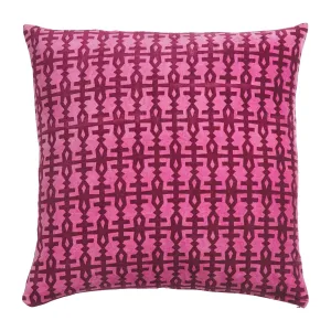 Amata Velvet Cushion - Rosewater