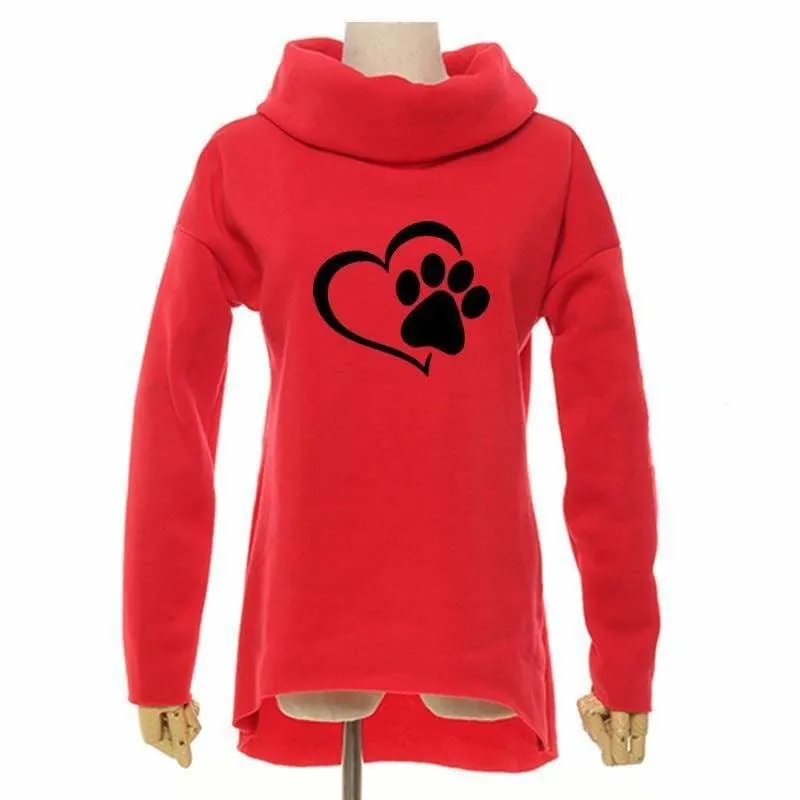 Amazing Heart Paw Sweatshirts