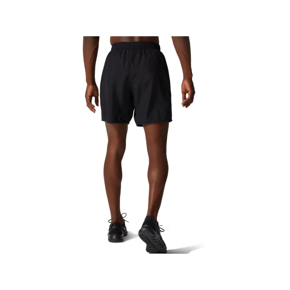 ASICS Men's Silver 7Inch Short (Performance Black)