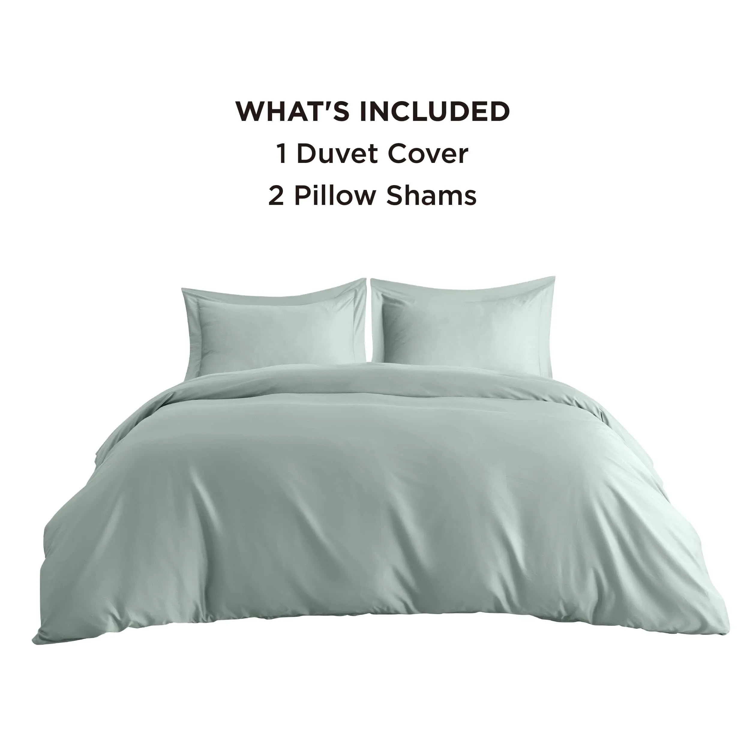 Bedsure Breathable Lyocell Cotton Duvet Cover Set