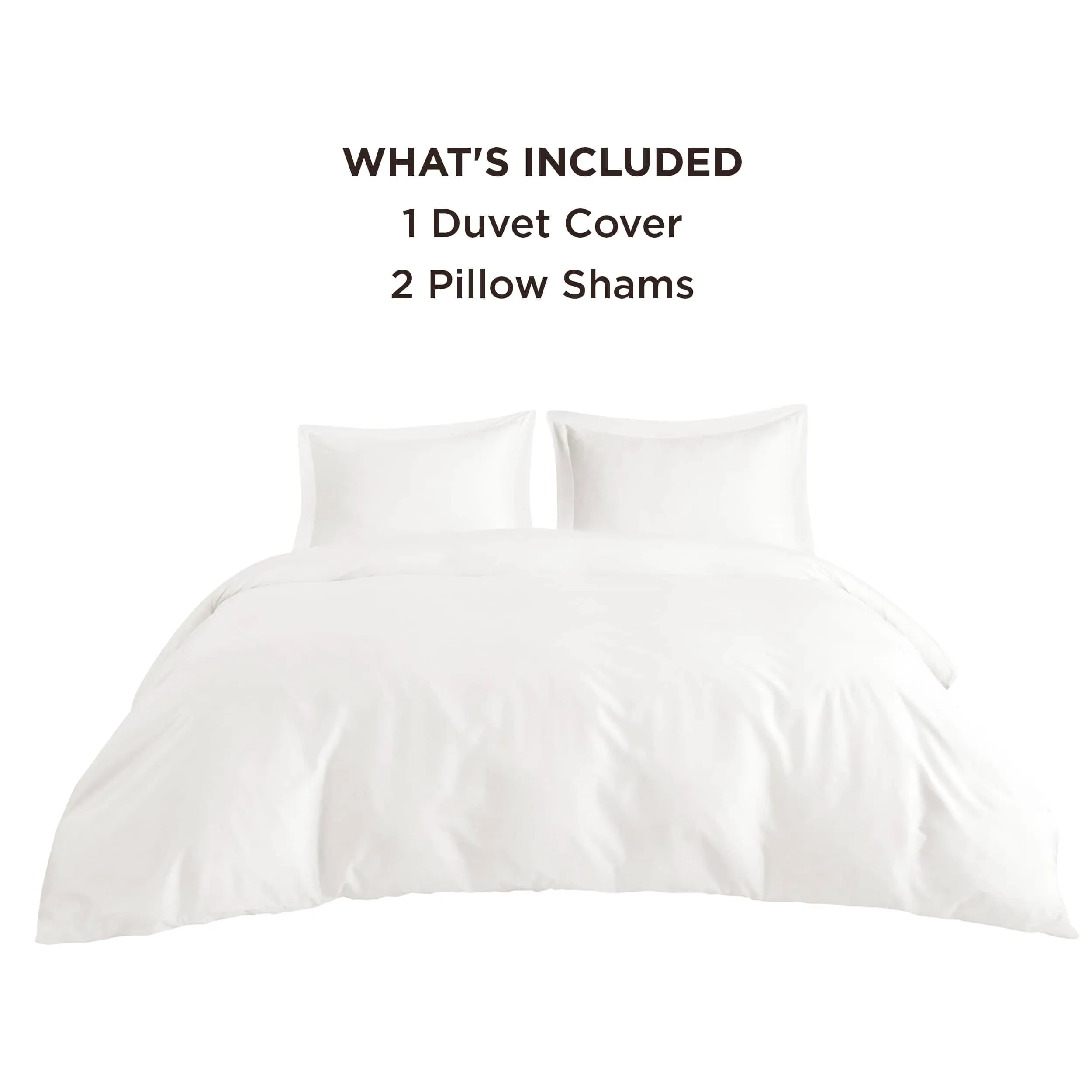 Bedsure Breathable Lyocell Cotton Duvet Cover Set