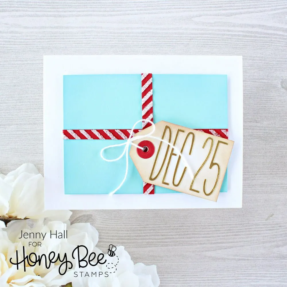 Bee Narrow Uppercase Alpha - Honey Cuts