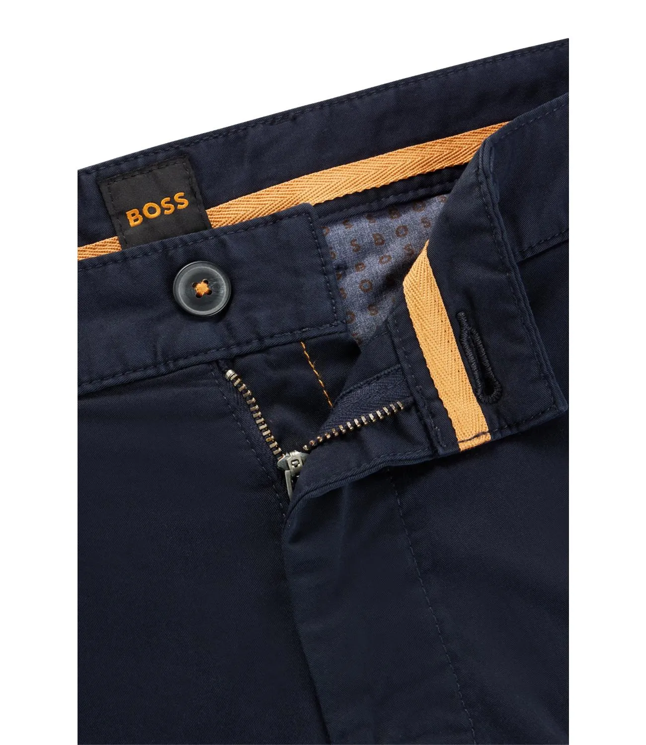 Bermuda Hugo Boss blu navy in cotone