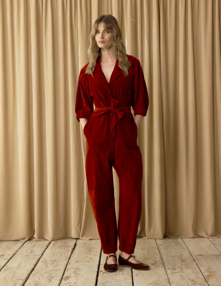 Bespoke Corduroy Jumpsuit