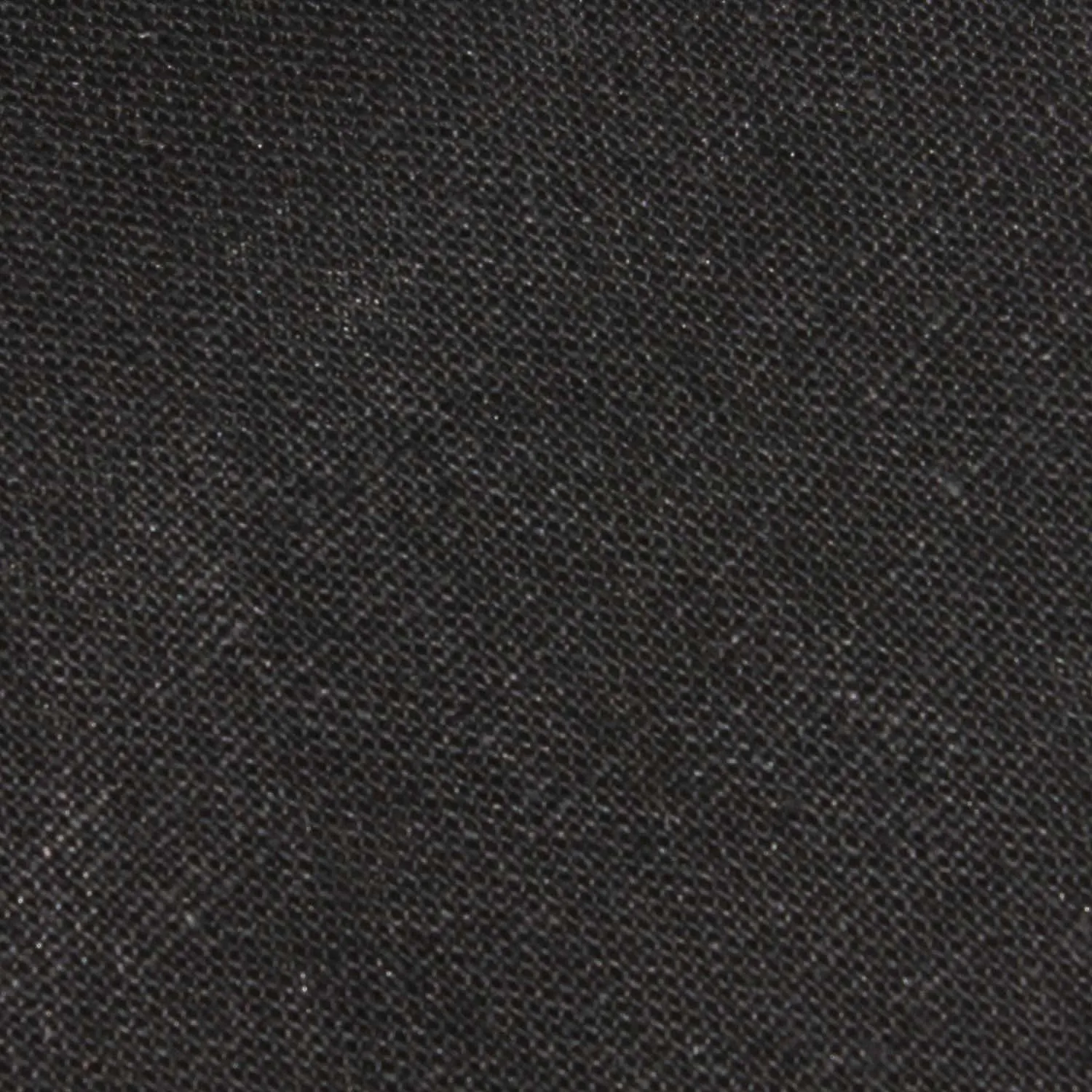 Black Linen Pocket Square