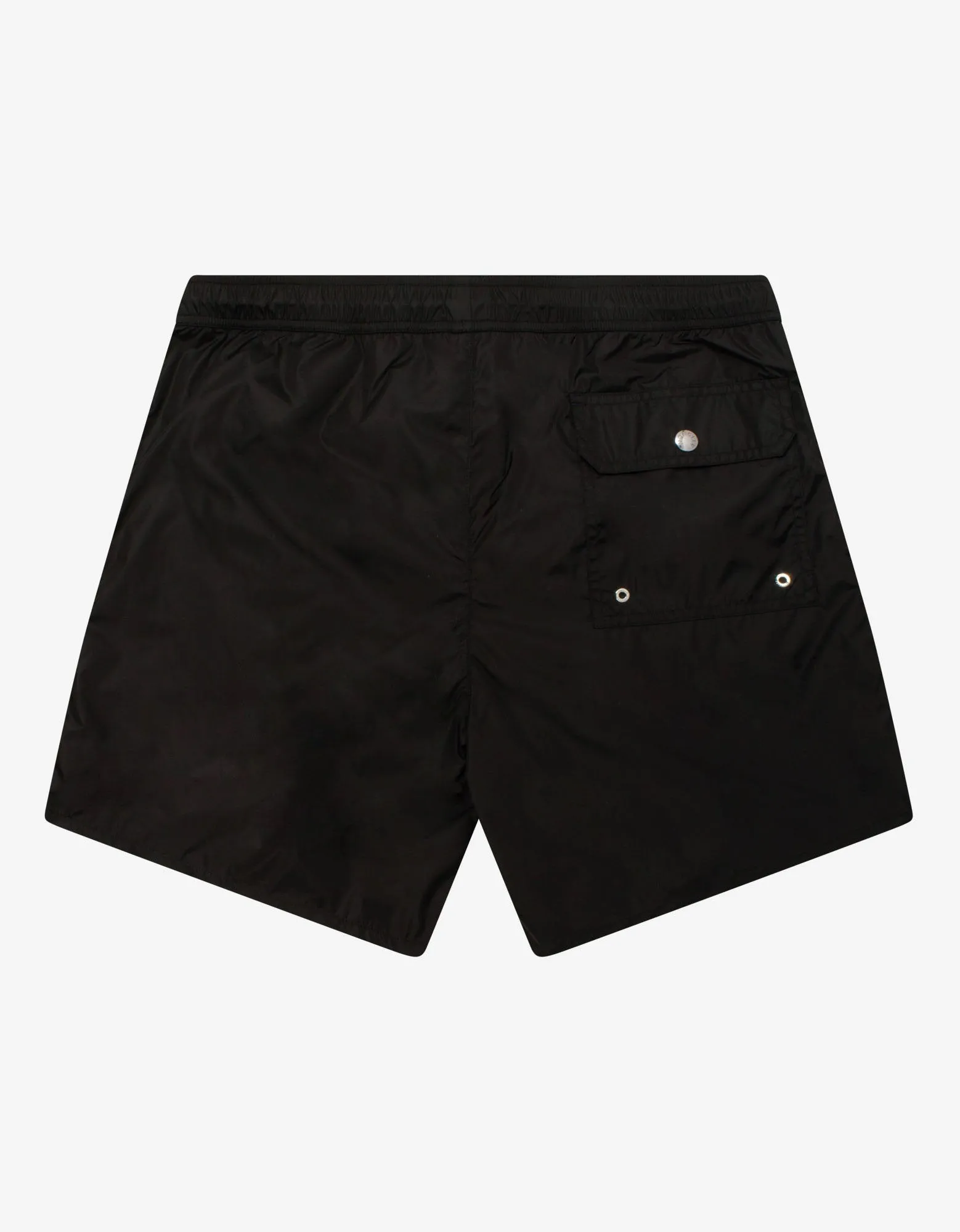 Black Logo Band Swim Shorts