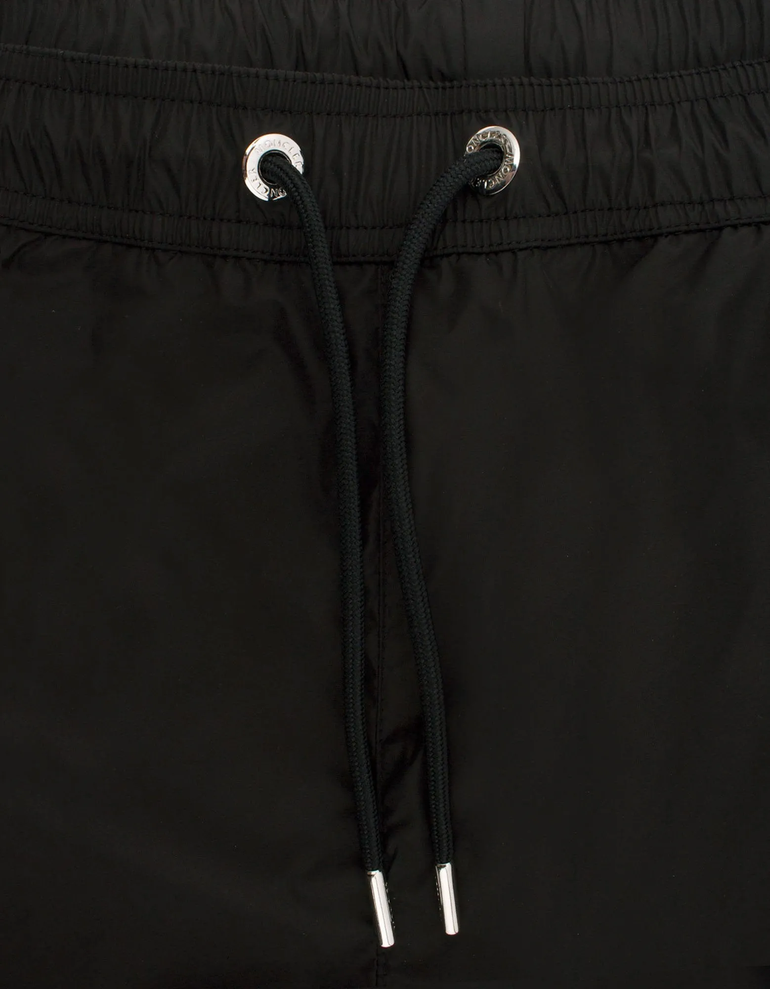 Black Logo Band Swim Shorts