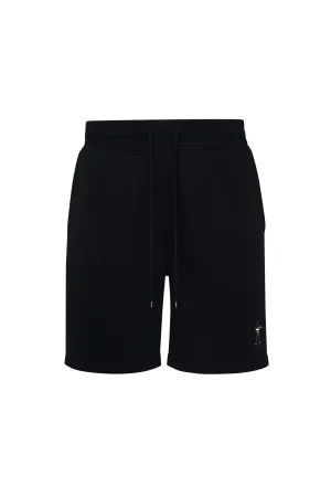 Black Men's Core Fleece Short