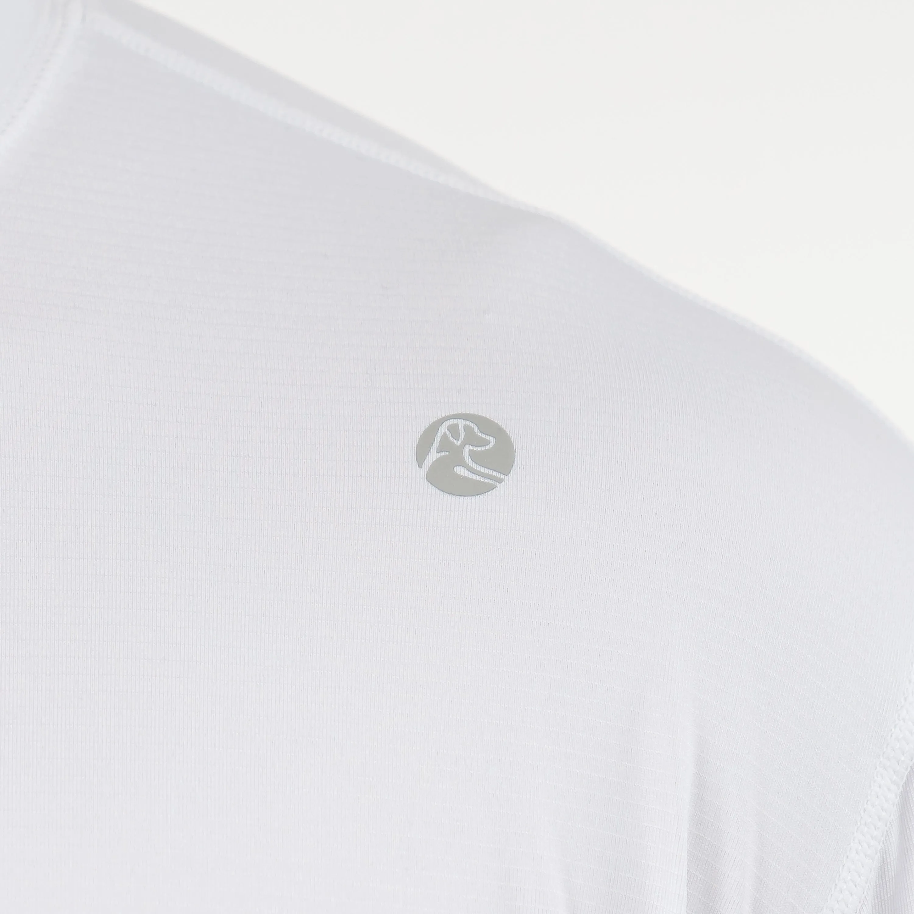 Blitz Tech Long Sleeve Tee | Solid - White