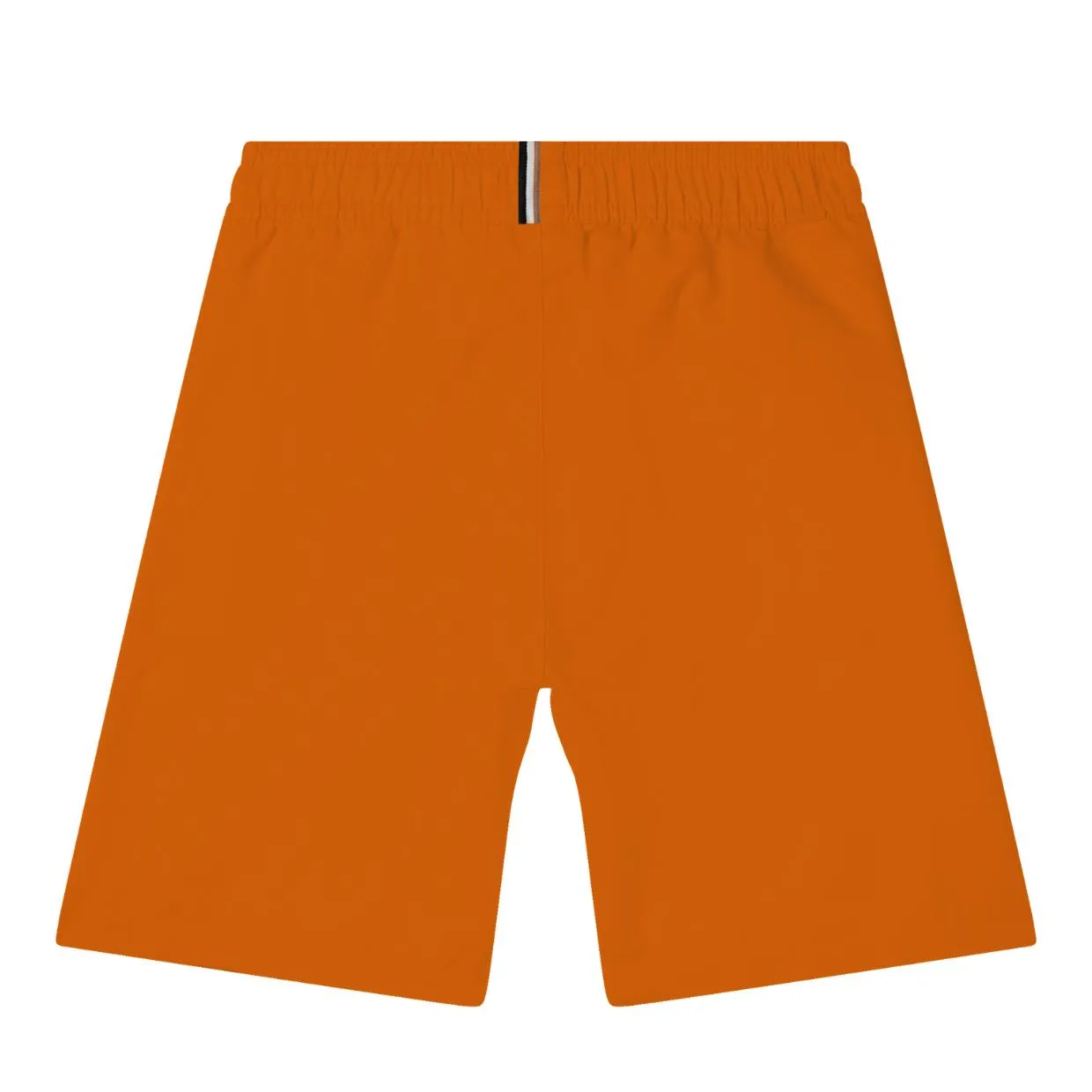 BOSS Kid's Printed Logo Orange Swim Shorts