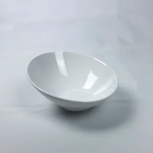 Bowl- Slanted China Salad 22cm