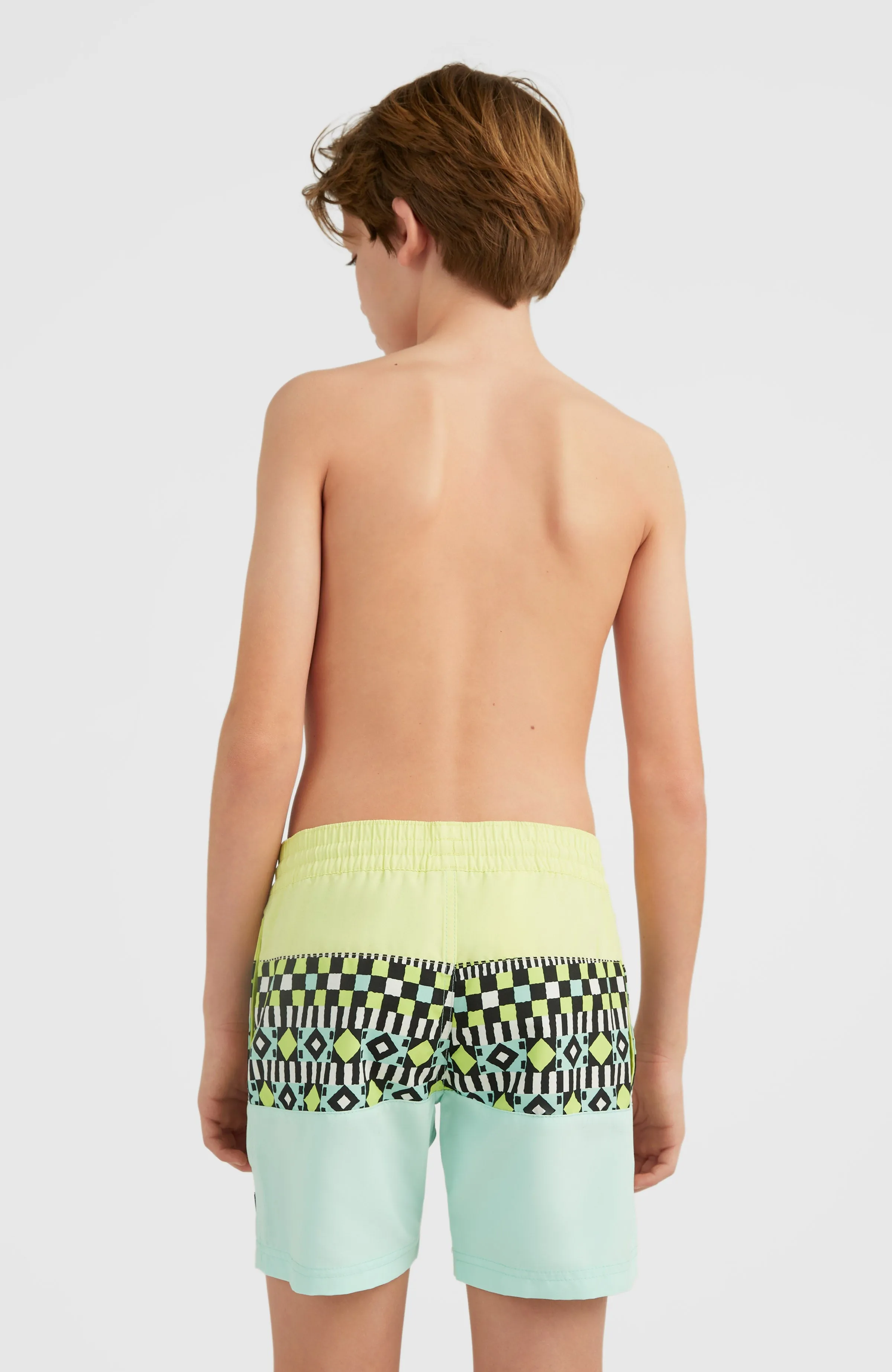 Cali Block 13'' Swim Shorts | Beach Glass Colour Block