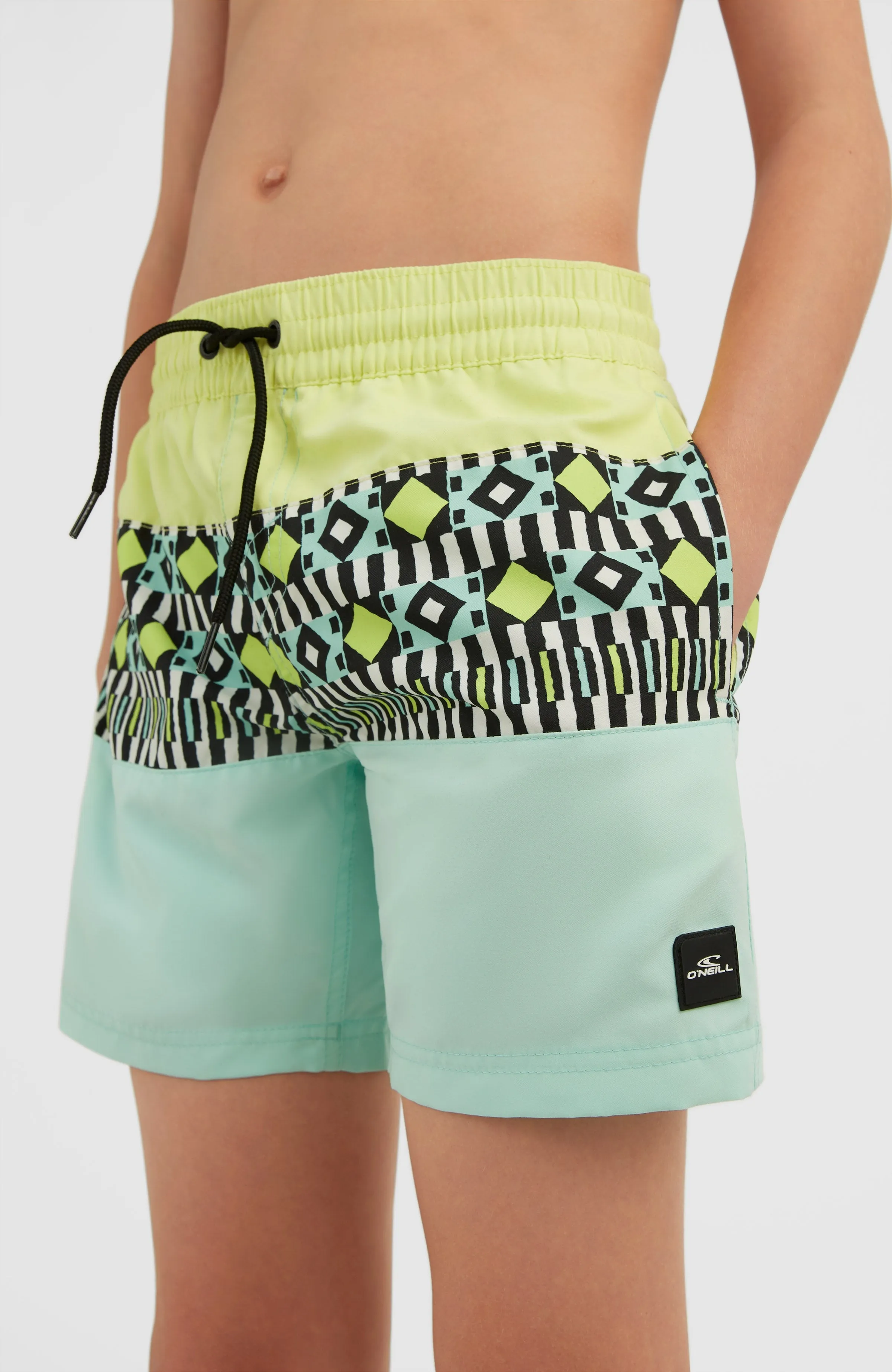 Cali Block 13'' Swim Shorts | Beach Glass Colour Block