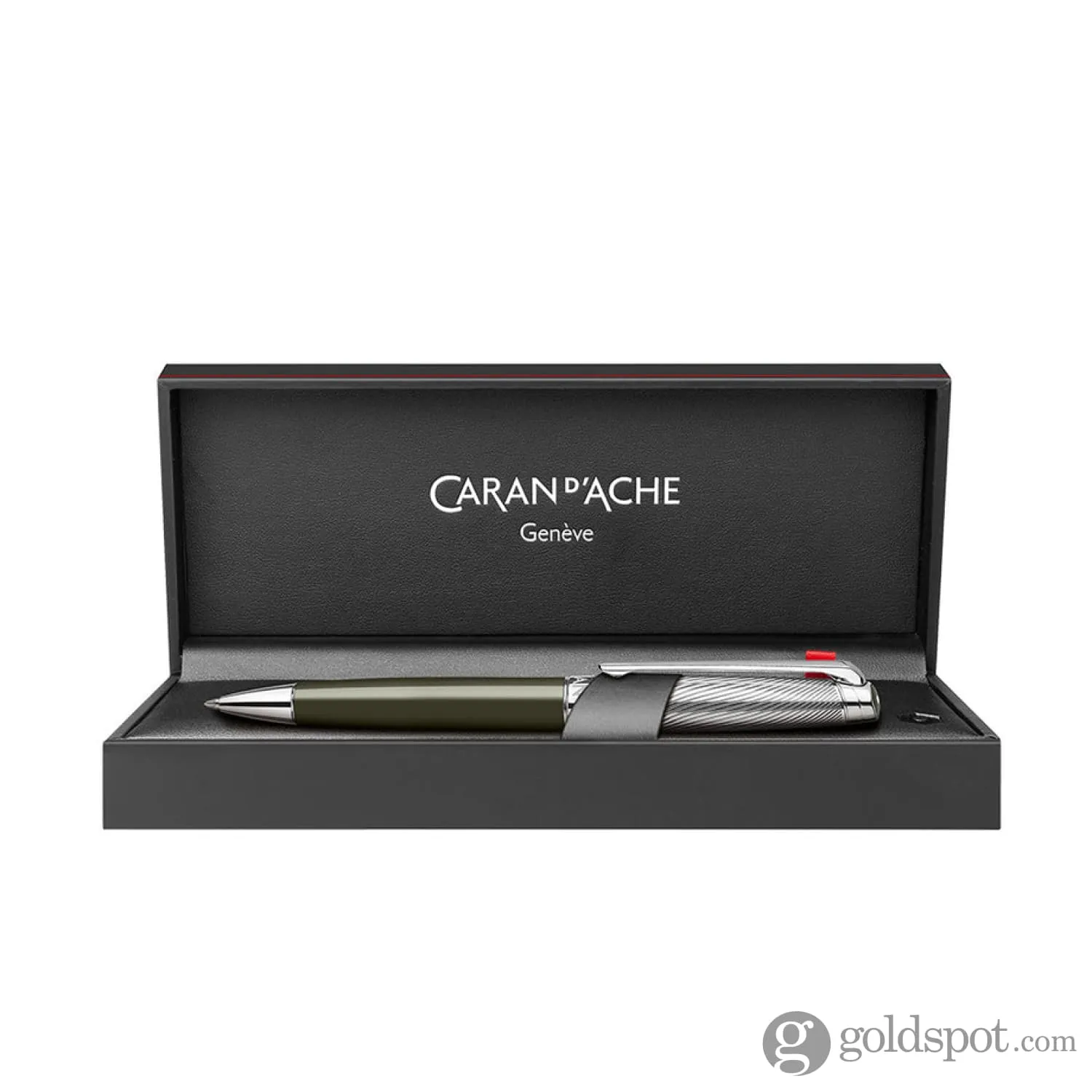 Caran d’Ache Leman Ballpoint Pen in Terre D’ombre