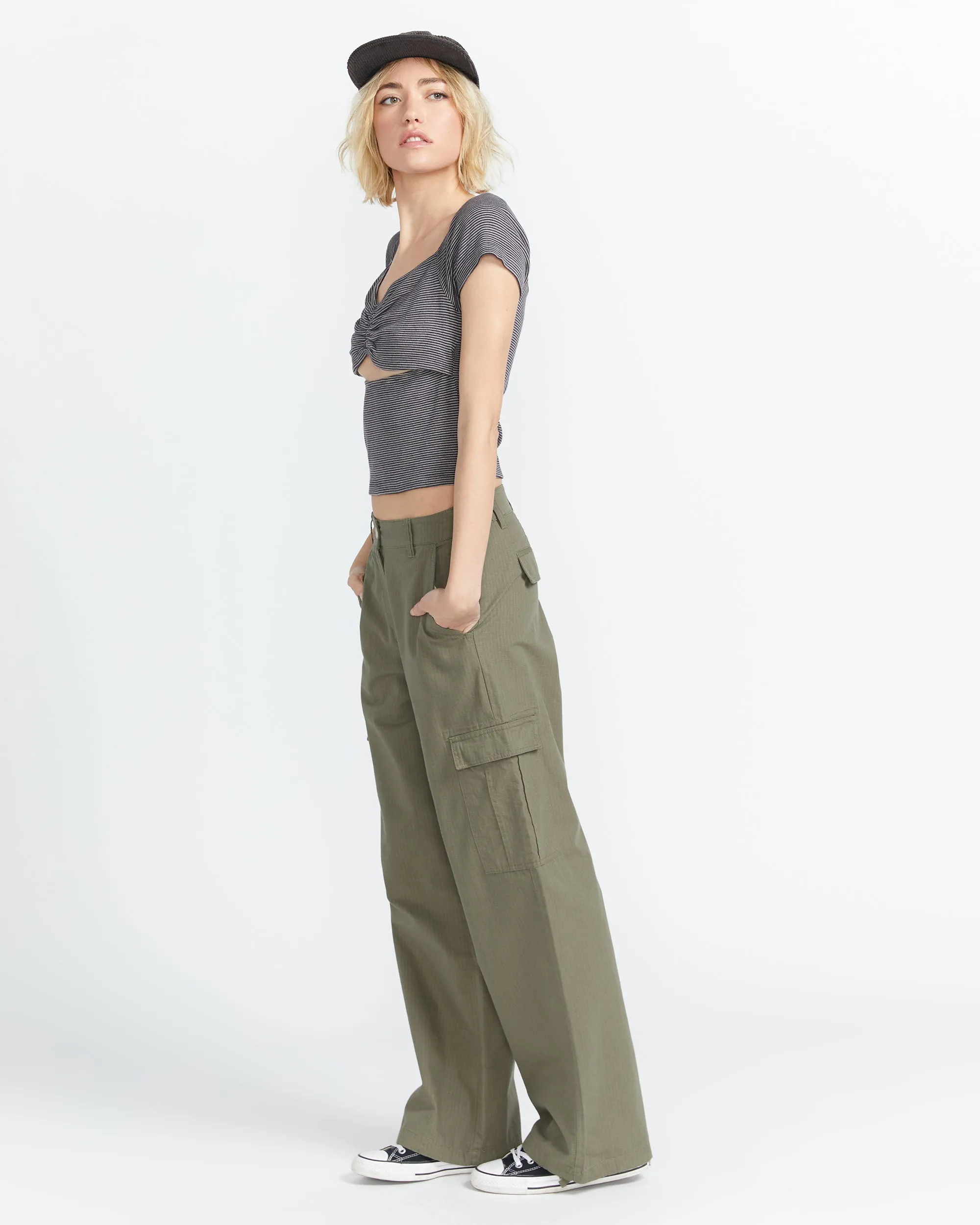 Cargstone Pants - Army Green Combo