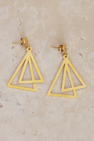 Carla Earrings - Gold