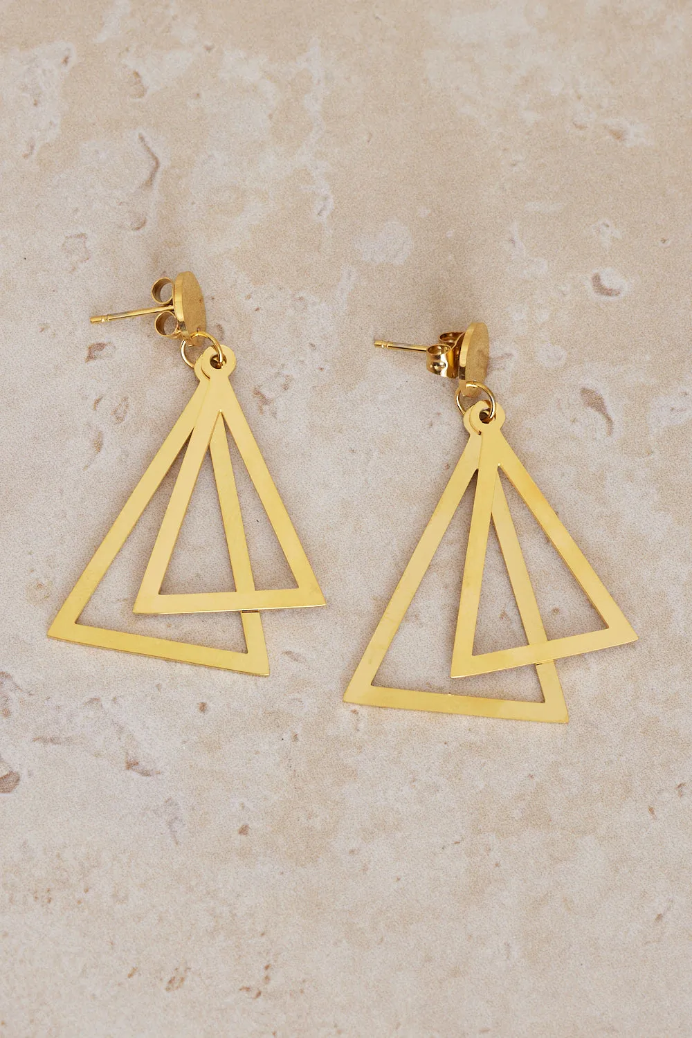 Carla Earrings - Gold