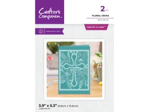 Crafter's Companion Easter Collection Dies- Floral Cross