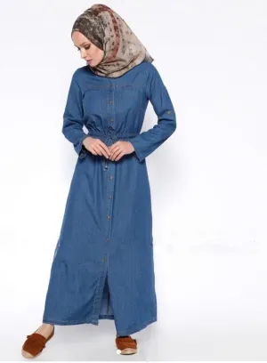 Denim Abaya