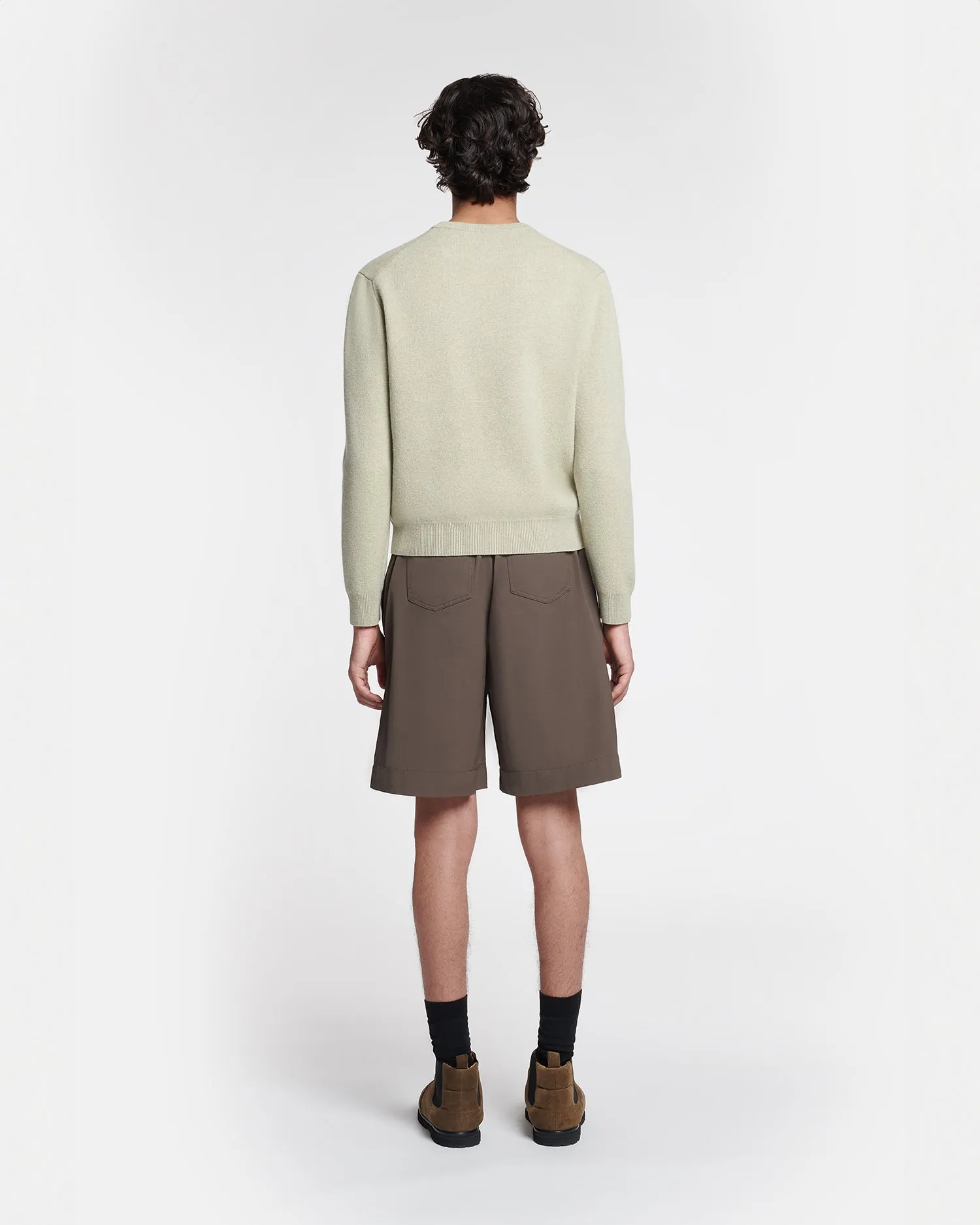 Felix - Tech Twill Bermuda Shorts - Soil