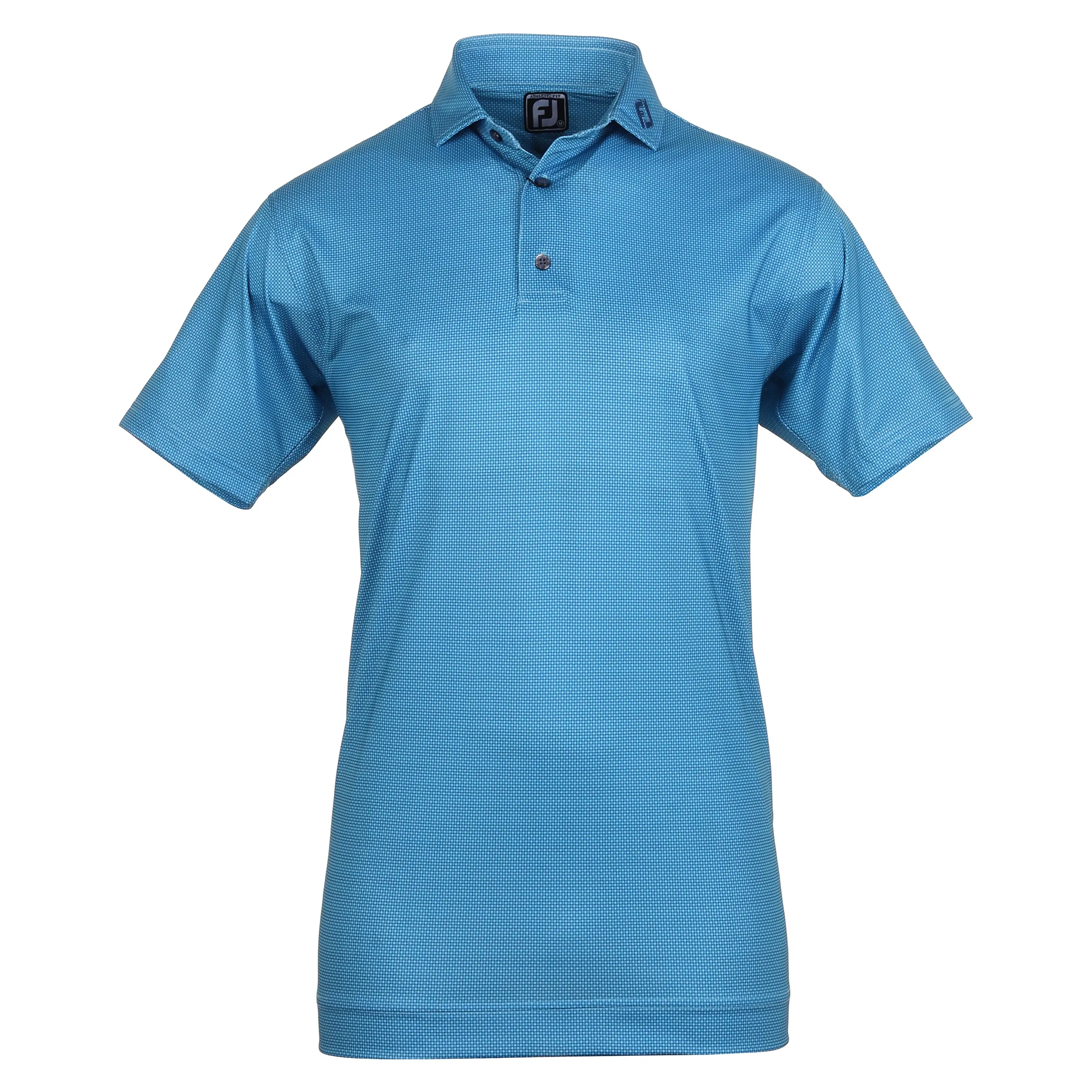 FootJoy Octagon Print Lisle Golf Shirt