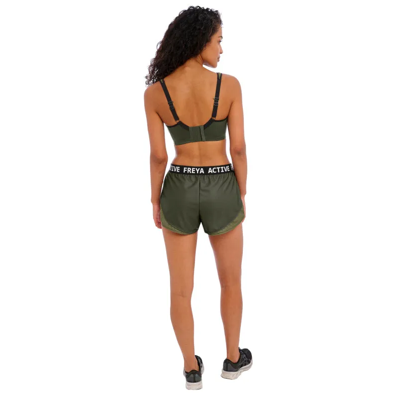 Freya Active Player Exercise Short Khaki Green