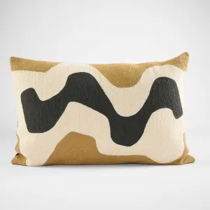 Fylix Wool/Linen Cushion - Camel