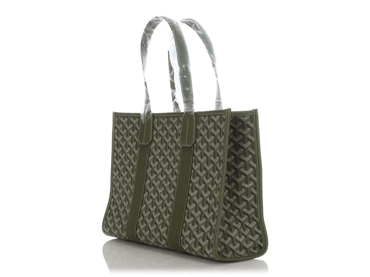 Goyard Khaki Villette Jacquard Tote PM