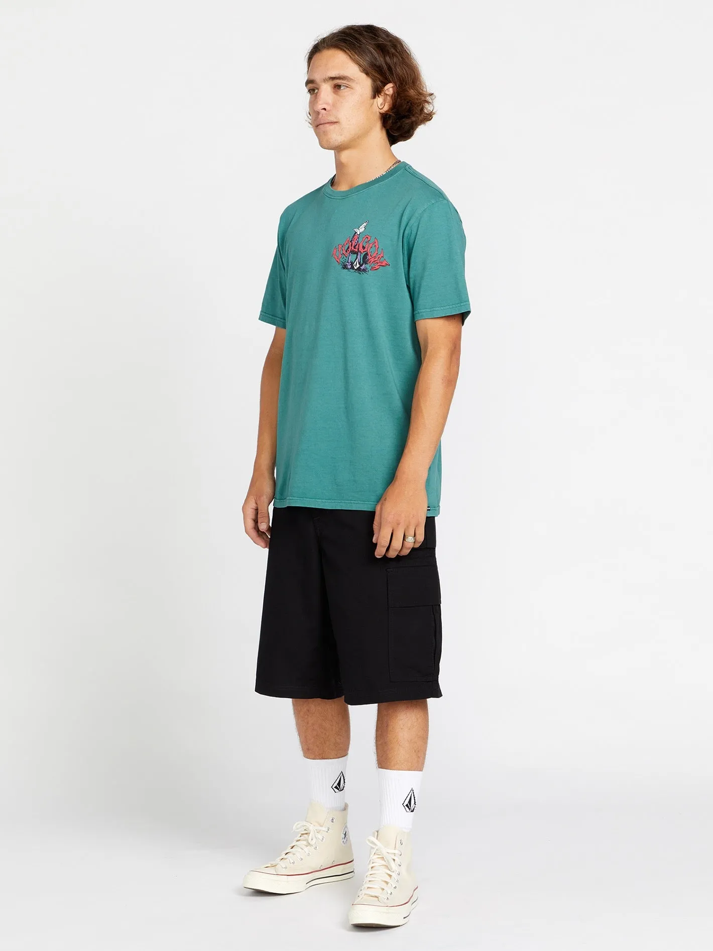 Grand Fang Cargo Shorts - Black