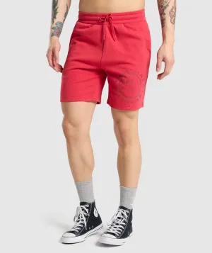 Gymshark Legacy Shorts - Red