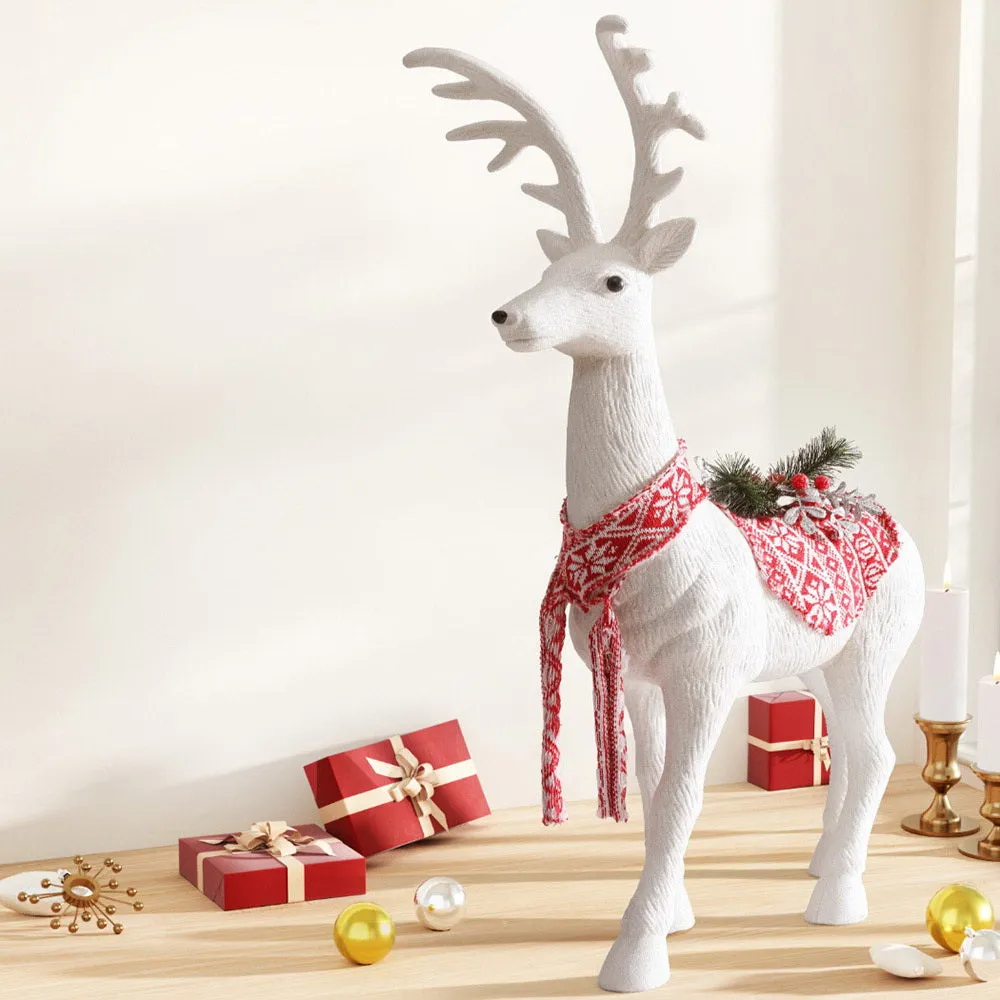 High-Gloss Glitter Reindeer Ornaments 80cm - Jingle Jollys