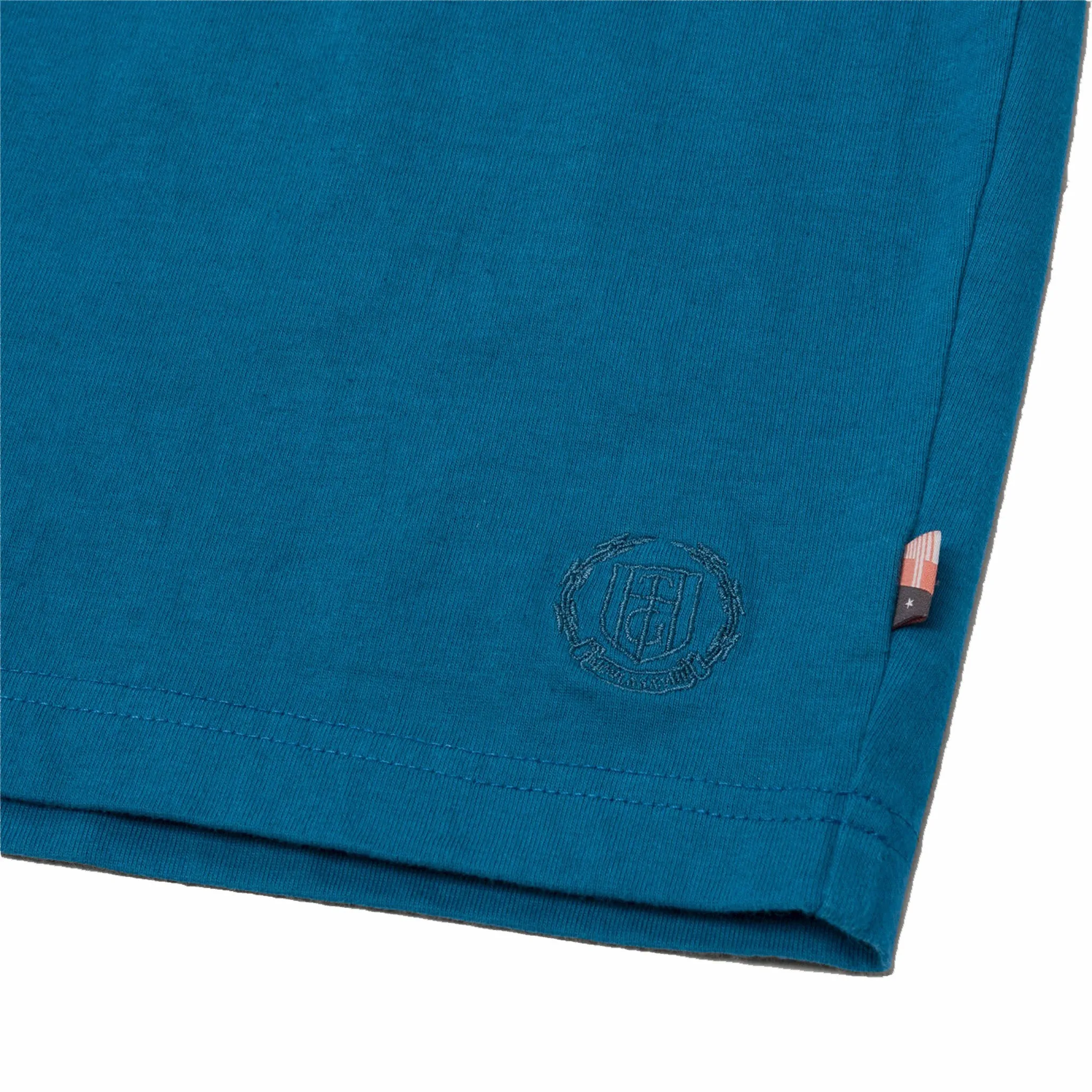 Honor The Gift Crest Logo Box Tee (Blue)