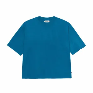 Honor The Gift Crest Logo Box Tee (Blue)