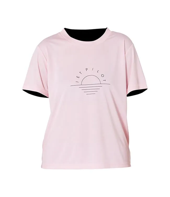 Jetpilot Pacer Hydro Ladies Tee (2024) - Pink