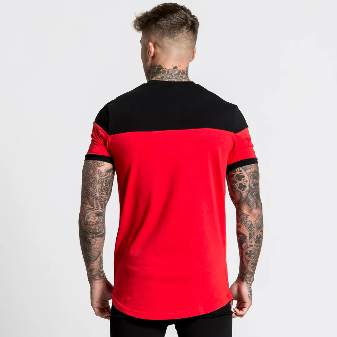 Klass Tee - Black/Red