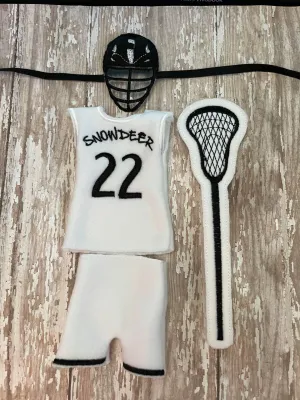 Lacrosse Costume ITH Elf Sweater Shirt Set