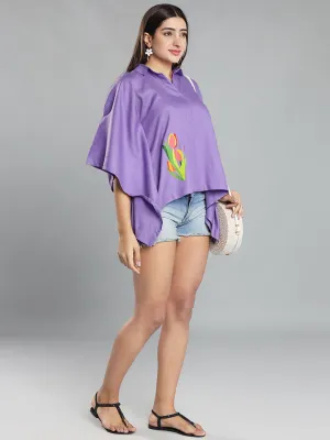 Lavender Kaftan Top - Tulips