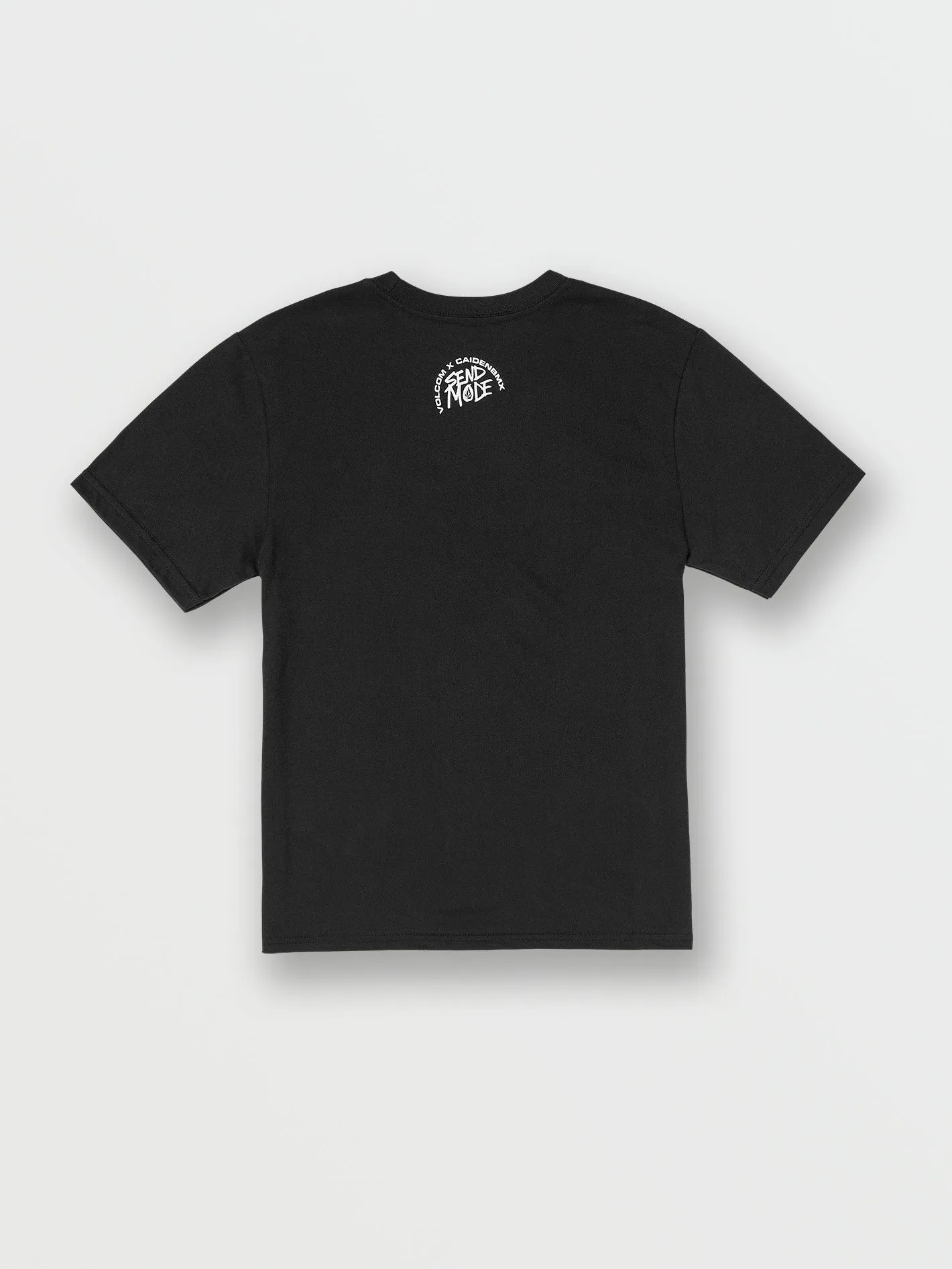 Little Boys Send Mode Tech Short Sleeve Tee - Black