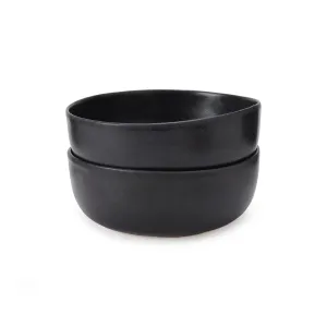 Malhou Cereal Bowl Set [Black]