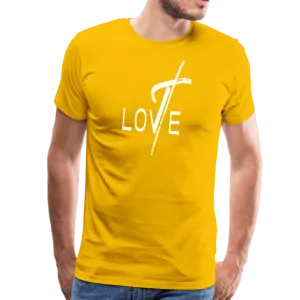 Men's T-Shirt, Love Short Sleeve Graphic Tee