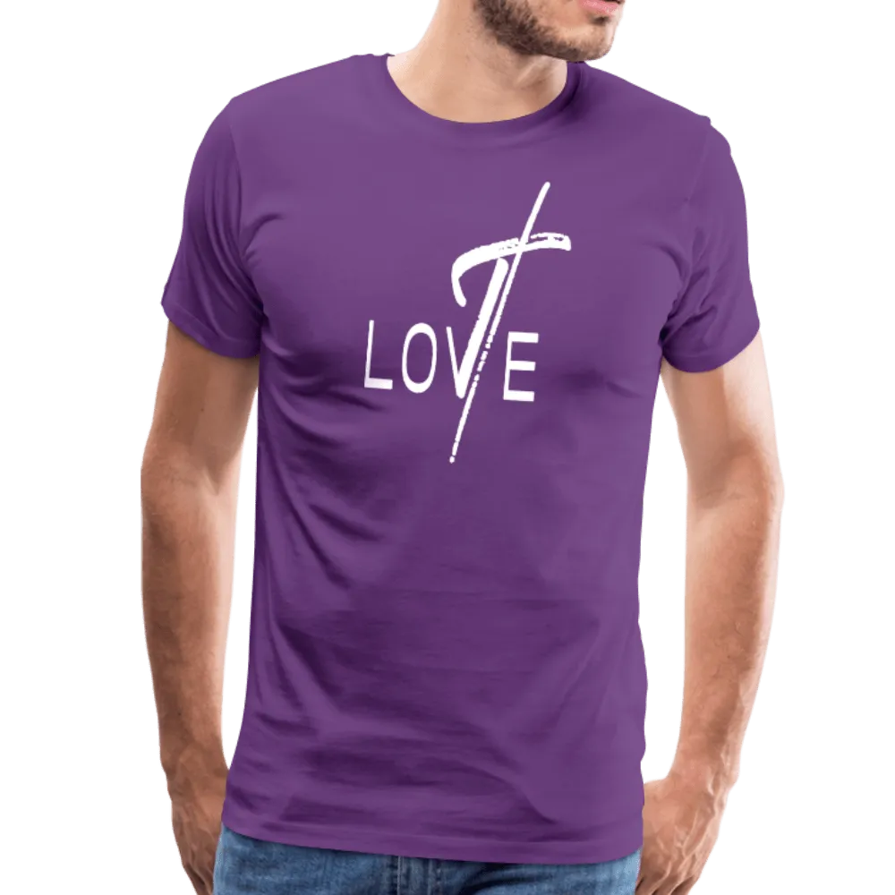 Men's T-Shirt, Love Short Sleeve Graphic Tee