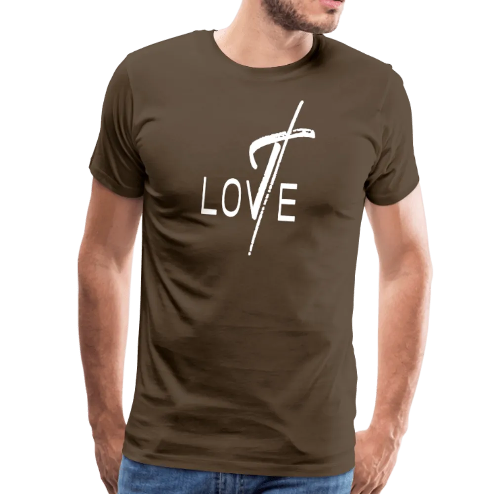 Men's T-Shirt, Love Short Sleeve Graphic Tee