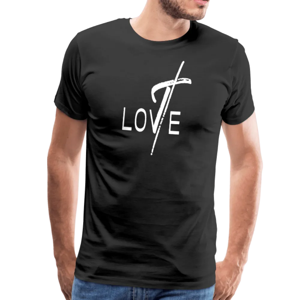 Men's T-Shirt, Love Short Sleeve Graphic Tee