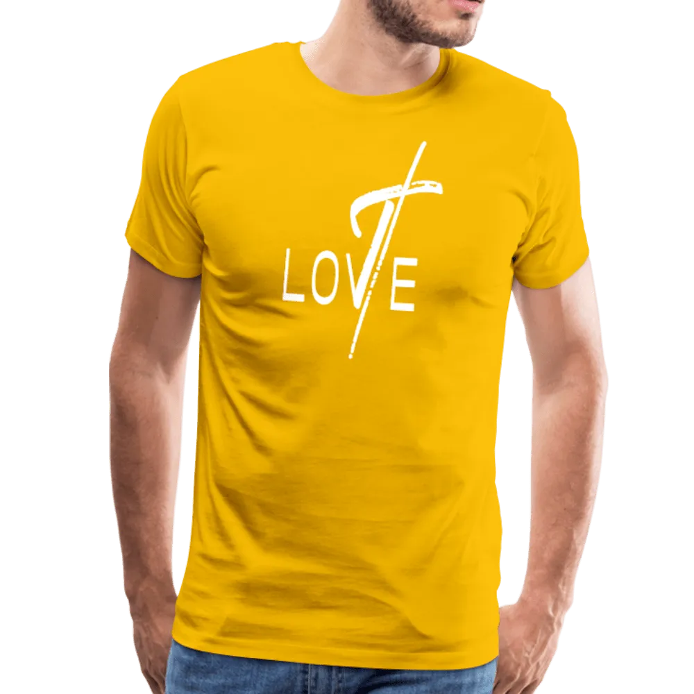 Men's T-Shirt, Love Short Sleeve Graphic Tee