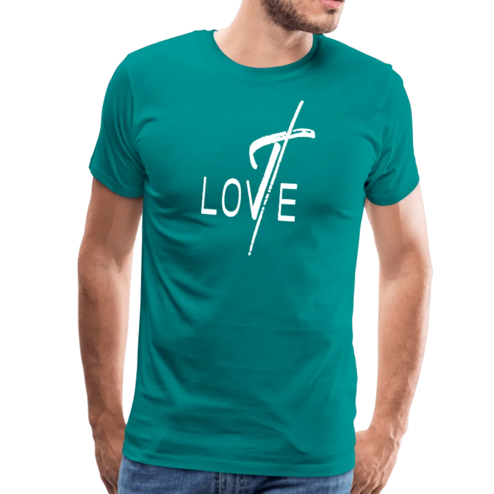 Men's T-Shirt, Love Short Sleeve Graphic Tee