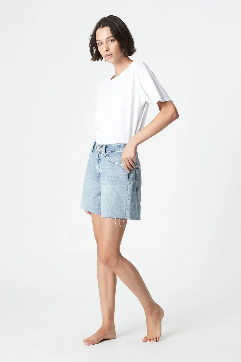 Millie Shorts - Light Organic Blue