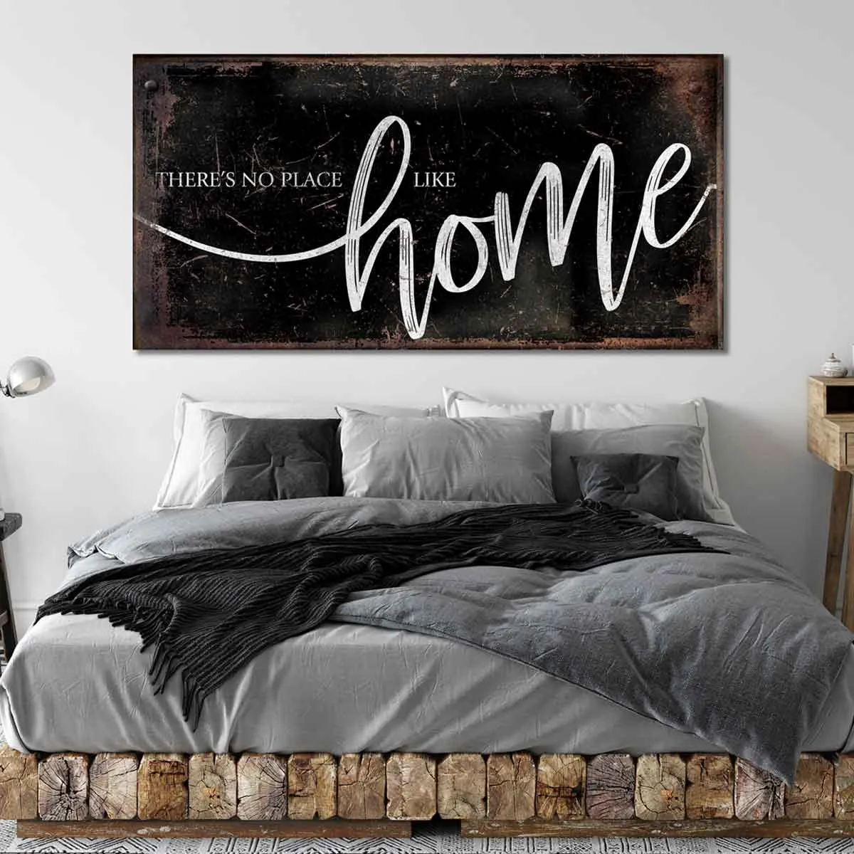 Modern Farmhouse House Decor There's No Place Like Home