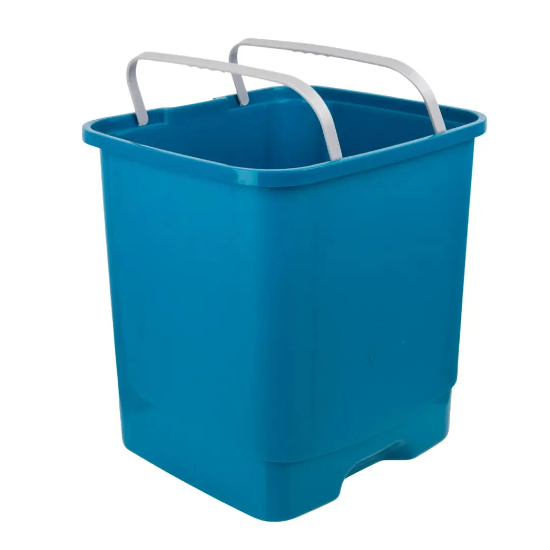 NAYASA 33L Dark Blue Paddle Dustbin  For Home & Office