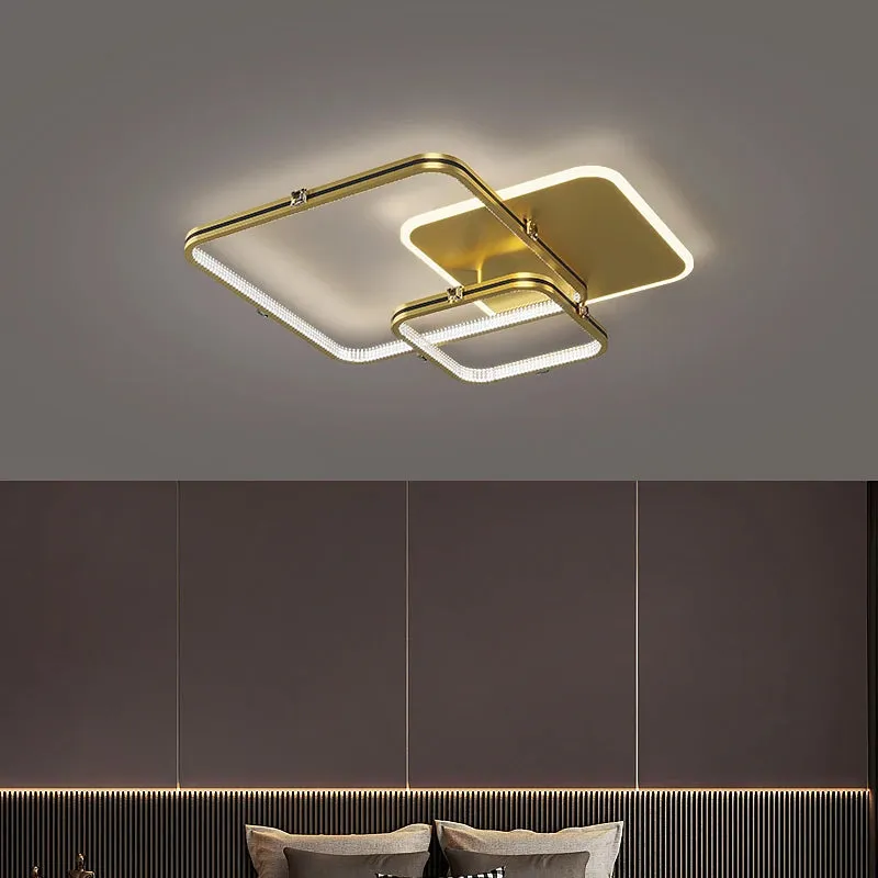 NEO Ring/Square Design New Modern Ceiling Chandelier